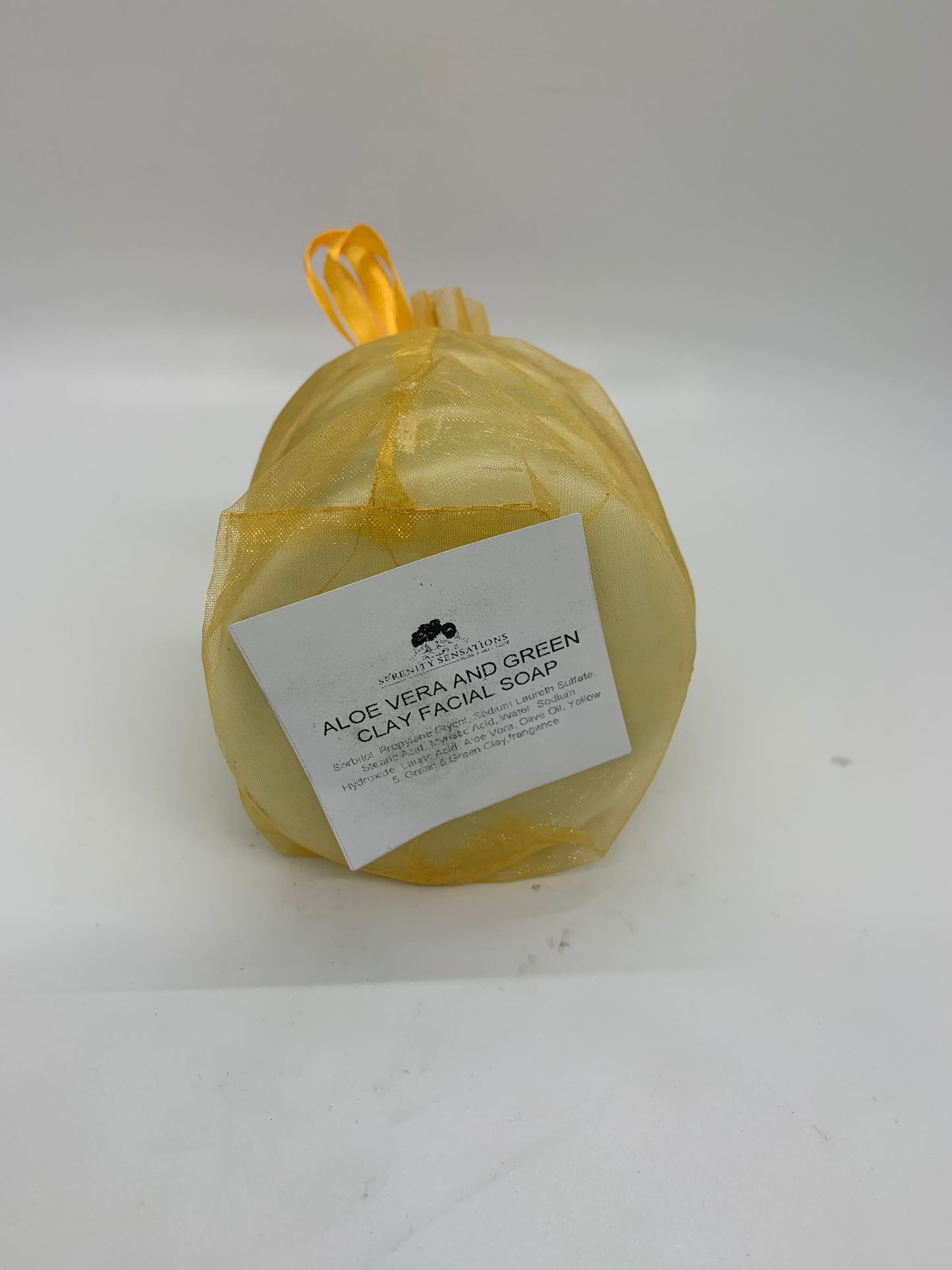 ALOE VERA AND GREEN CLAY FACIAL SOAP
